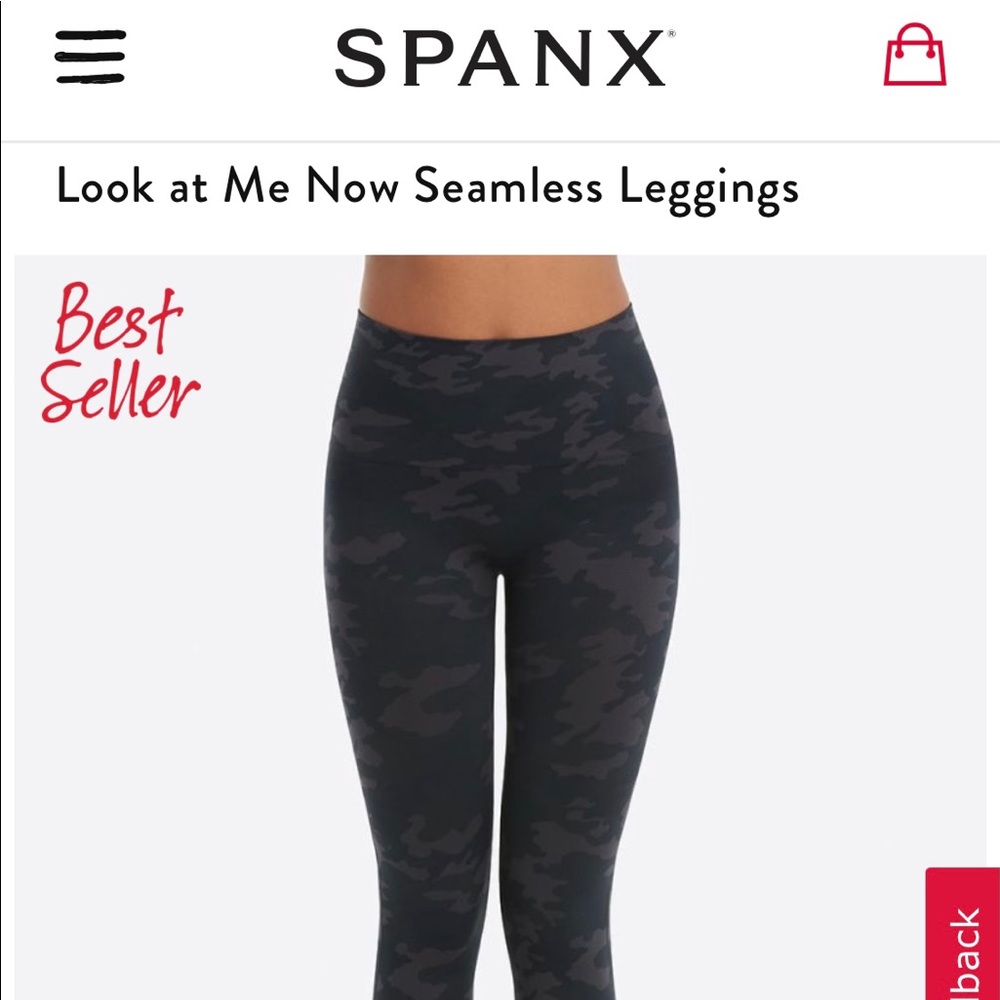 Spanx Camo Leggings